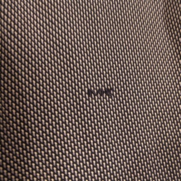 Michael Kors MK polo shirt mens L Large blue polka dot designer geometric - Picture 3 of 8